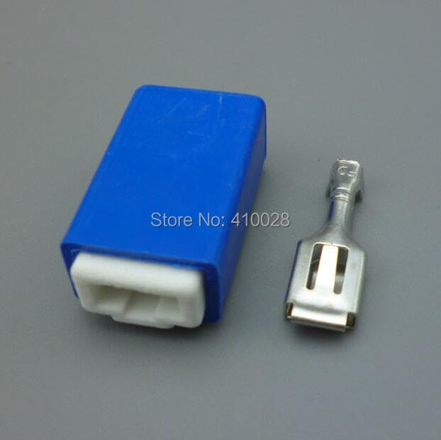 H1 h3 Ceramic Socket Female Right Angle Cover and Terminal Bulb Socket - (Color Name: 100set)