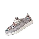 Womens Slip-on Loafers Slip in Boat Walking Shoes Comfortable Light-Weight Casual Boat Shoes