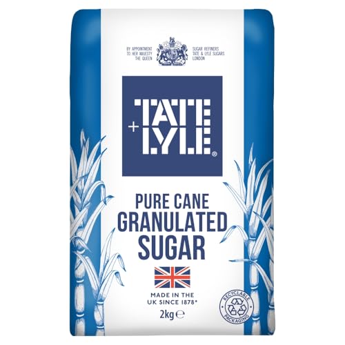 Tate & Lyle Granulated White Sugar for Everyday Baking - 1 x 2kg