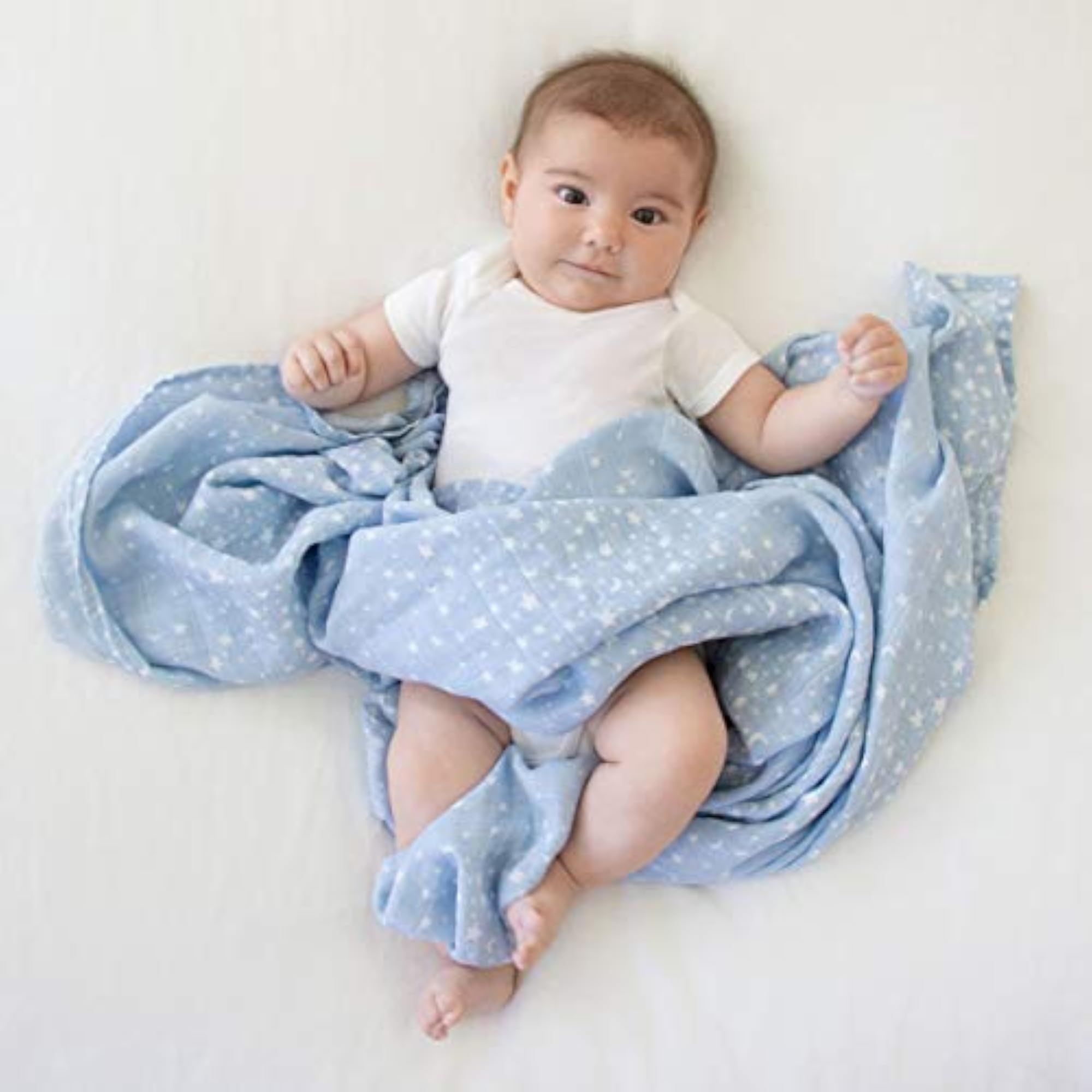+ Swaddle Blanket, Boutique Muslin Blankets for Newborns