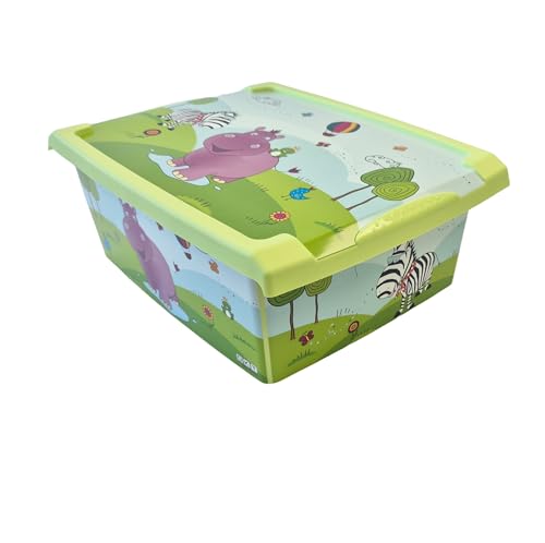 1 x Spielzeugkiste Spielzeugbox Fashion Box 10 L Aufbewahrungsbox grün