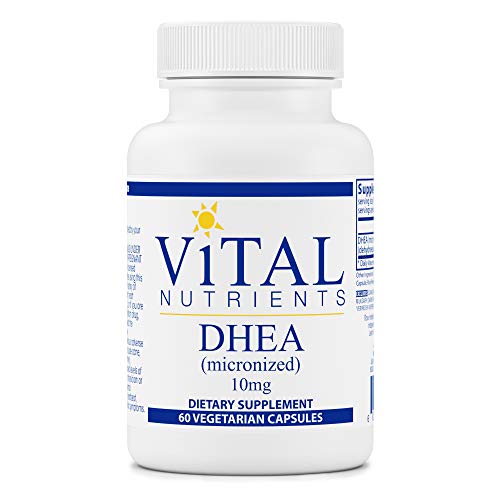 Vital Nutrients - DHEA (Micronized) - Supports Metabolism, Hormone Levels and Energy Levels