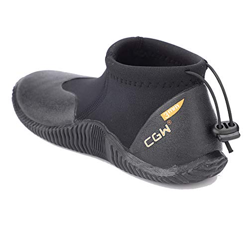 Yikang Diving Boots With Anti-Slip Rubber Sole For Water Sports Low Top Shoe (Mens 8/Womens9)… #TOP1