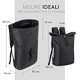 Zoom IMG-2 baroni home zaino rolltop in Zoom IMG-2 baroni home zaino rolltop in