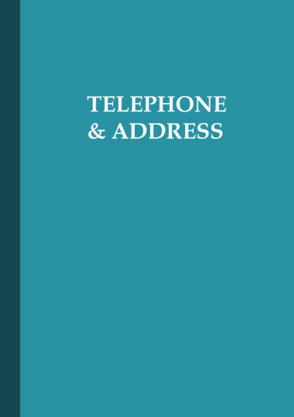 A5 Telephone / Address Book Addresses And Phone Book, To Store Contact