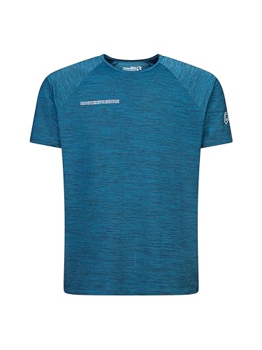 T-shirt Rock Experience Terminator 2.0 SS bleu anti-odeur pour le sport