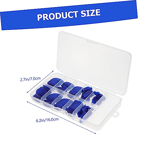 Beavorty 3 Caixas De Remendo De Unhas Cobertura Completa Unhas Postiças Pontas De Unhas De Plástico