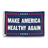 Make America Healthy Again (MAHA) Political Flag - 3x5 ft High-Durability Polyester Fade-Resistant, Weatherproof Outdoor/Indoor Banner