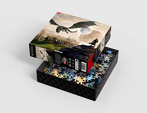 Drago Puzzle, Color Elder Scrolls elsweyr, 1000 pezzi (1111523) - Gadget - Immagine 4