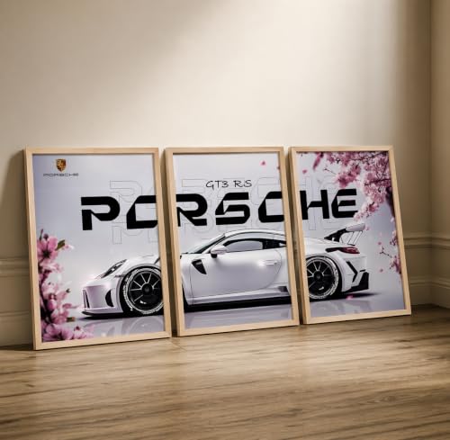 ARTATELIER Premium Sports Car Wall Art Set of 3 - Image 5