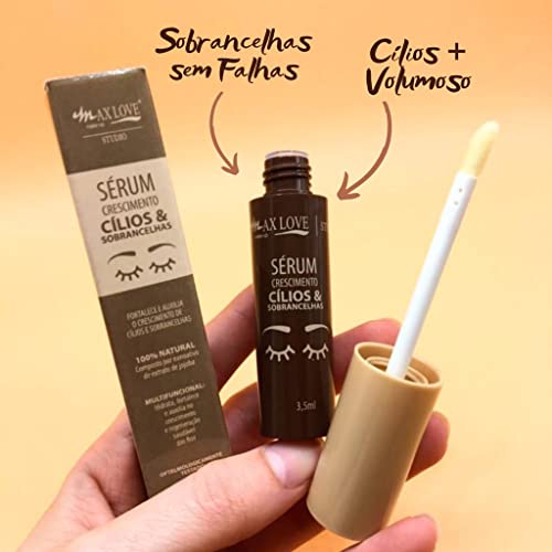 Sérum Crescimento De Cílios E Sobrancelhas, Max Love
