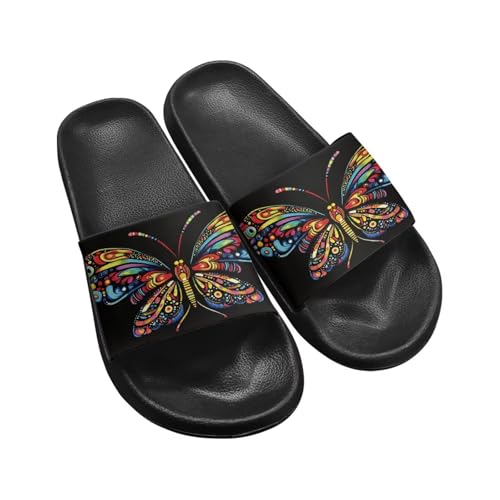 Summer Slides for Women Men Teens Soft EVA Slippers Waterproof Pool Beach Shoes Quick Dry Non Slip Shower Sandals US Size 5.5-12.5