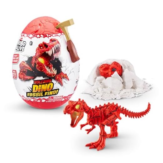 Robo Alive Volcano Dino Fossil Find (T-Rex)