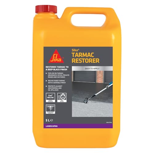 Everbuild Tarmac Restorer, Deep Black Finish, 5 Litre