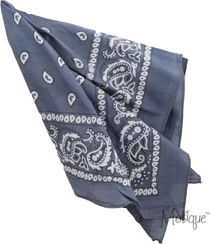 Image of Extra Large Paisley Bandana 27x27 Inch
