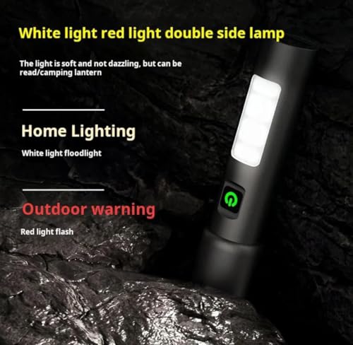 Image of COBA (Rechargeable LED Metal Torch) Zoomable with 5 Modes Flashlight, Super Bright 80W LED Light