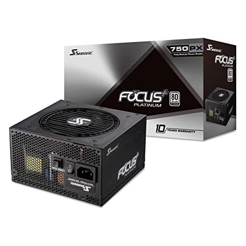 Seasonic SSR-750PX - Fuente de alimentación Platinum con ventilador silencioso híbrido Cover