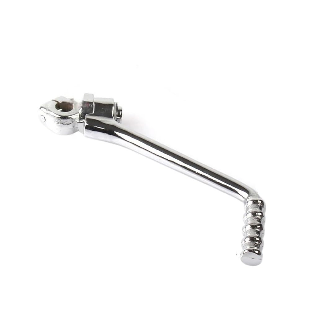 Bikkjbk Silver 13Mm Motorcycle Kick Starter Pedal Lever For 50Cc 70Cc 90Cc 110Cc 125Cc