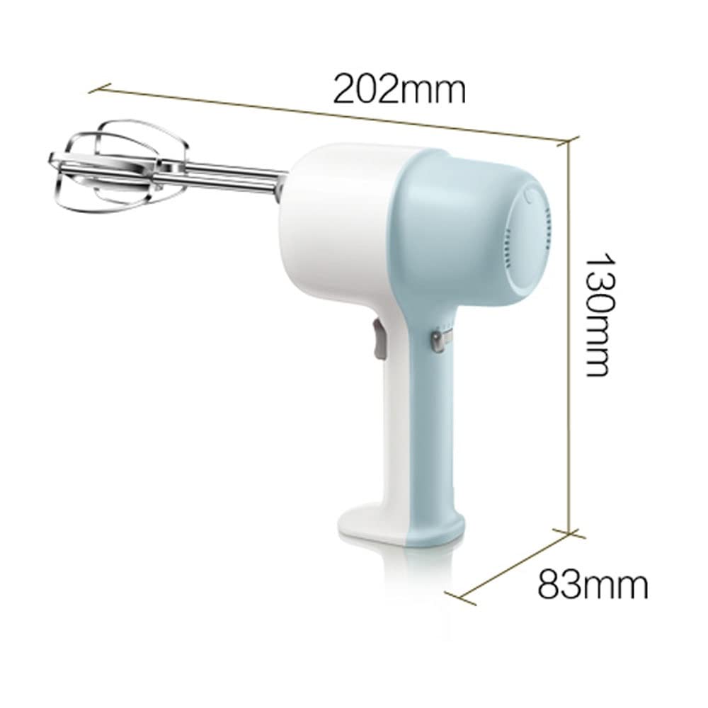 Mezclador De Mano Eléctrico Con Función Turbo De 5 Velocidades Batidora De Cocina De Mano Incluye 2 Batidores De Acero Inoxidable. Para Batir, Mezclar Galletas, Brownies, Pasteles, Masa 125W