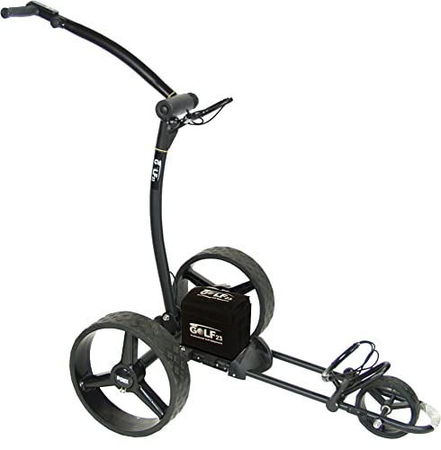 GOLF23 Elektro Golf Trolley 3.1 BleiGel 33Ah, USB, schwarz Cover