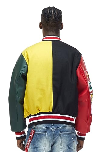 Bulldog Varsity Jacket - Grey2