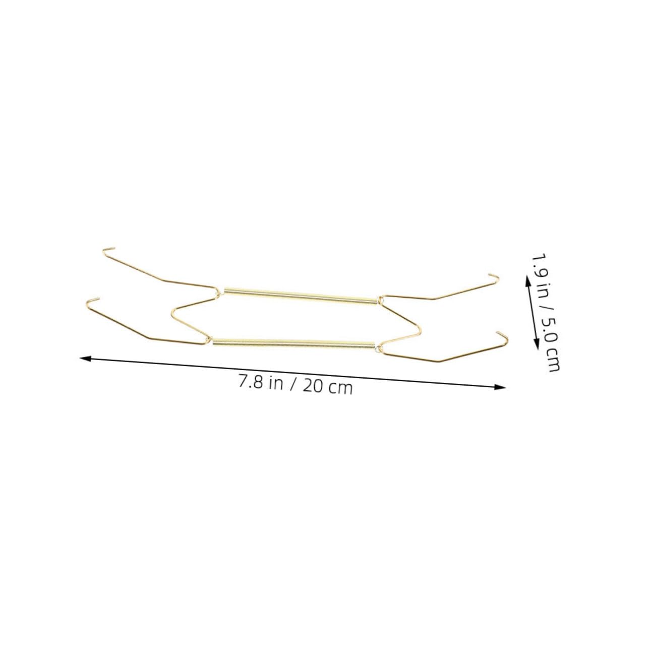 Cabilock Metal Plate Hangers for Wall 2pcs Decorative Plate Holders Display Stand for Displaying