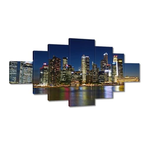 Toile New York City décorer un grand salon loft moderne 200 x 100 cm