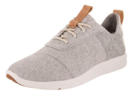 TOMS Women's The Cabrillo Sneaker Drizzle Grey Chambray Mix 9