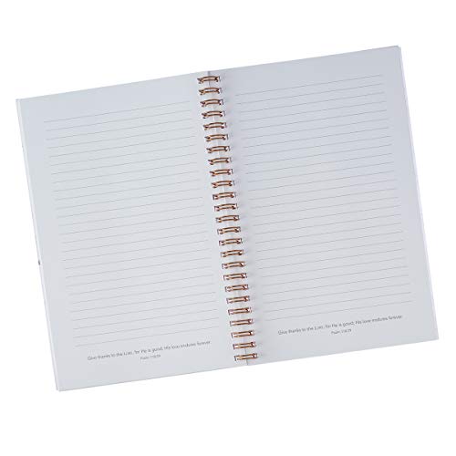 Christian Art Gifts Notebook Ask Seek Knock Matthew 7:7 Bible Verse Inspirational Writing Notebook Gratitude Prayer Journal Flexible Cover 128 Ruled Pages W/Scripture, 6 X 8.5 Inches #TOP3