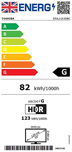 Toshiba 55UL2163DBC 55-Inch Ultra HD 4K Smart TV - Image 6