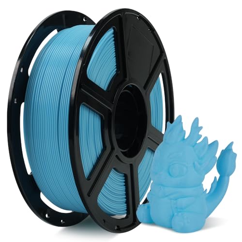 FLASHFORGE Rapid PLA Filament 1.75mm, High Flow Speedy 3D Printer Filament, Experience Exceptional Performance with 500mm/s High-Speed Printing, Neatly Wound & Top-Notch Filament (Ice Blue)