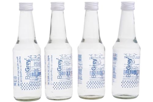 Image of Belgrey Waters Premium Glass Bottled Mineral Water 250ml Each, pH-Balanced, Chemical-Free, Natural Spring Taste, Mineral-Infused Hydration, Glass Bottle - Pack of 4