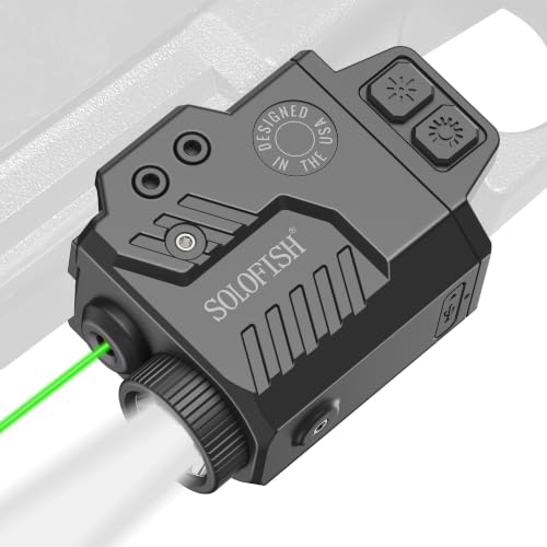 Solofish 800 Lumens Pistol Light Laser Combo