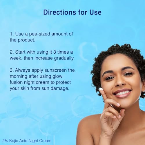 Image of DERMDOC Ultimate Skin Brightening 4% Niacinamide Face Day Cream (50 gm) for Glowing Skin & Improved Texture + 2% Kojic Acid Night Cream (50 gm) with Niacinamide & Alpha Arbutin for Dark Spot Reduction, Anti-Aging, and Even-Toned Radiance - Pack of Two