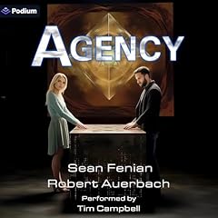 Agency Audiolibro Por Sean Fenian, Robert Auerbach arte de portada