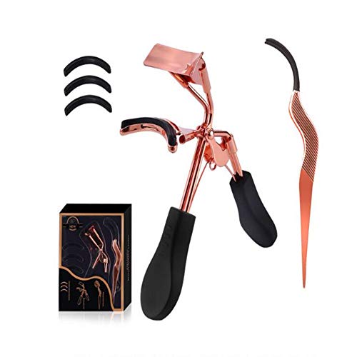 Preisvergleich Produktbild Elektrophorese Wimpernwickler Wimpernzange aus Kunststoff Zubehör für falsche Wimpern Wiederverwendbarer Lockenwickler Wimpern-Applikator-Werkzeuge 4