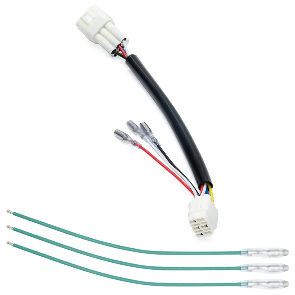BRZ PNP Rear Fog Light Wiring Harness for 2022 2023 Subaru BRZ Toyota GR86 18AWG 3-Pin F1 Style 4th Brake/Rear Fog Lamp Add-on Retrofit Plug & Play Adaptor Wires No Splicing Cutting