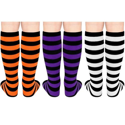 Image of Olreco 3 Pack Toddler Soccer Socks Kids Baseball Socks Boys Girls Softball Sock Youth Football Sock Athletic Accessories