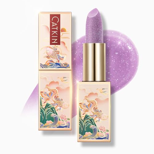 Image of CATKIN Moonlight Lip Balm, Natural hydrating Lip Balm, Chapstick Lip Balms with Vitamin E for 8h Moisture for Dry Cracked Lips, 3.5g