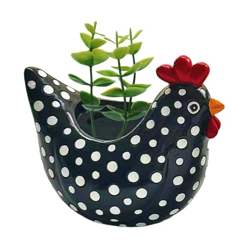 Art de cour poulet en résine ZXQUEGF, le cadeau déco idéal pour amoureux de nature