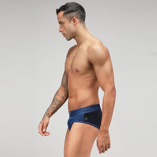 Image of Zoiro Men's Brief | Soft Band | Soft No-Marks Elastic | Breathable Innerwear | Pack of 1 | Color May Vary