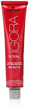 SchwarzkopfProfessional Igora Royal Permanent Color Creme, 9.5-49, Platinum Blonde Beige Violet, 60 Gram