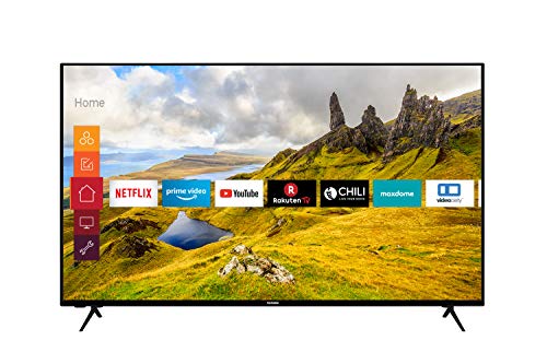 TELEFUNKEN XU55K521 55 Zoll Fernseher (Smart TV inkl. 6 Monate HD+, 4K UHD, HDR, Triple Tuner, Works with Alexa) [Modelljahr 2021]