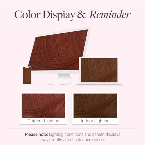 Image of GOO GOO Clip in Hair Extensions Real Human Hair Copper Remy Extensions