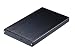 Bipra USB 3.0 Ultra Slim Hard Drive Enclosure Case for 2.5" SATA Hard Drive Aluminum GD25612 (BIP_GD25612_BLACK)
