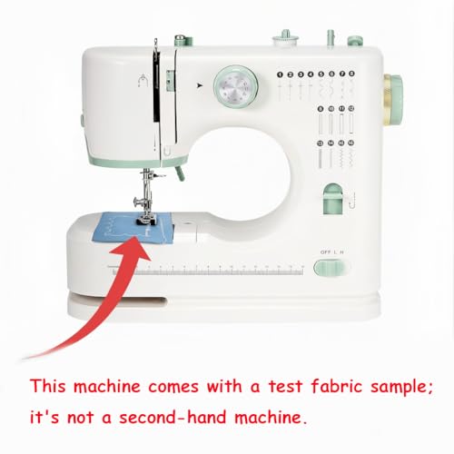 Machine à coudre pour débutants avec pédale pour apprendre à coudre facilement