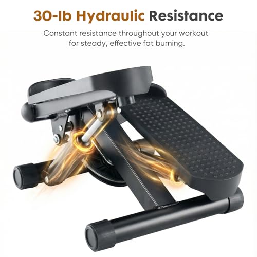 Image of NEWBULIG Mini Stepper for Exercise at Home Stair Step Machine for Indoor Fitness Portable Home Gym Stepper for Full Body Workout 300lb Weight Capacity