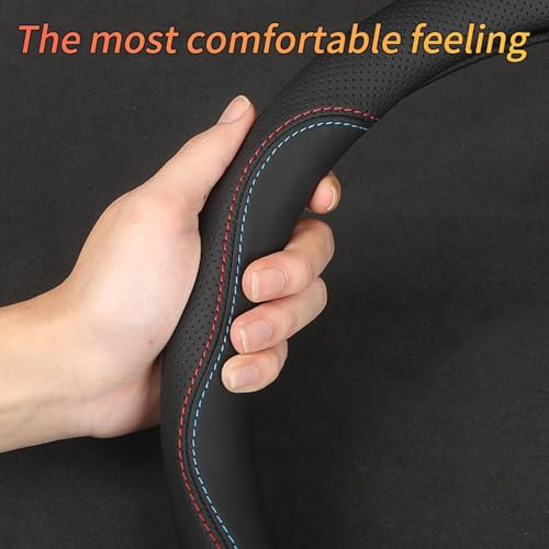 2025 Nappa Leather Car Steering Wheel Cover for BMW X3 X5 X1 X4 X7 X6 2 5 3 7 8 4 M2 M3 M4 M5 M6 M8 Series IX 328i 528i 535i 530i 540i 320i 330i 325i e90 e60 f30 Accessories - Image 4