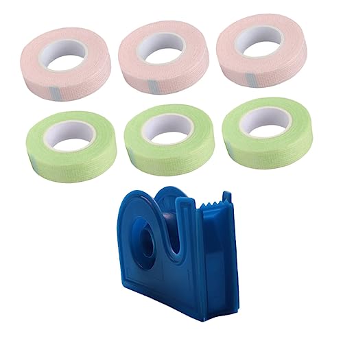 Didiseaon 7pcs Lash Extension Tapes Eyelash Isolation Patch Tape Cutter Lash Eyelash for Beauty Salons