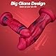 Anal Dildo, Dildo Thick, Sex Toys Dildo, Dildo for Woman - Schwertmagier Monster Dildo, Silikon, Realistisch mit Dornen, Starke Saugnapfbasis, für intensive erotische Erfahrungen (L)